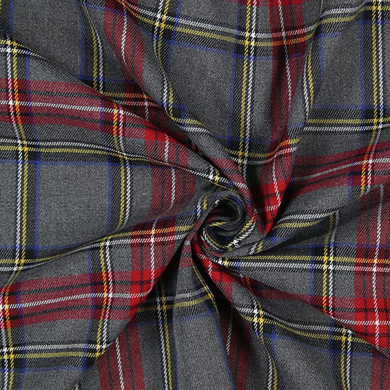 tartan quadri scozzesi grandi – grigio,  image number 2