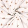 mussolina / tessuto doppio increspato Balena striata stampa digitale – avorio,  thumbnail number 3