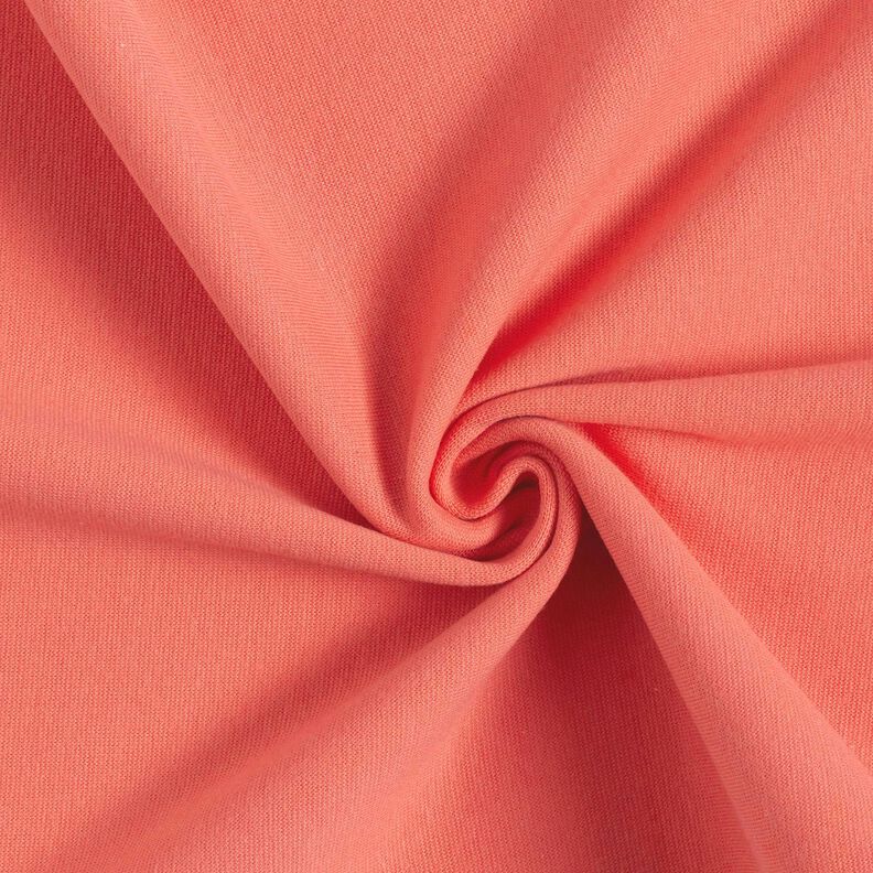 tessuto per bordi e polsini tinta unita – albicocca,  image number 1