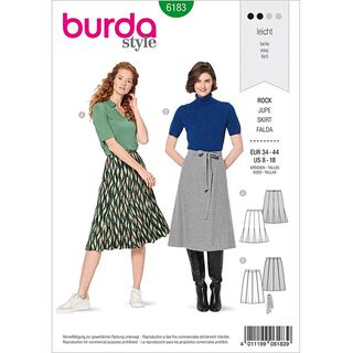 gonna, Burda 6183 | 34-44, 