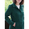 Tessuto per cappotti in poliestere riciclato – verde abete,  thumbnail number 5