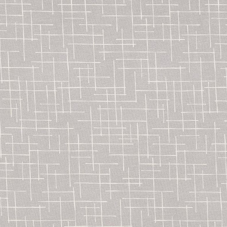 jersey di cotone, motivo a quadri interrotti – grigio chiaro, image number 1