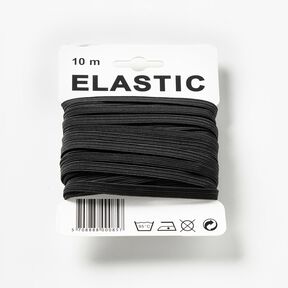 Nastro elasticizzato [10 m | 5 mm] – nero, 