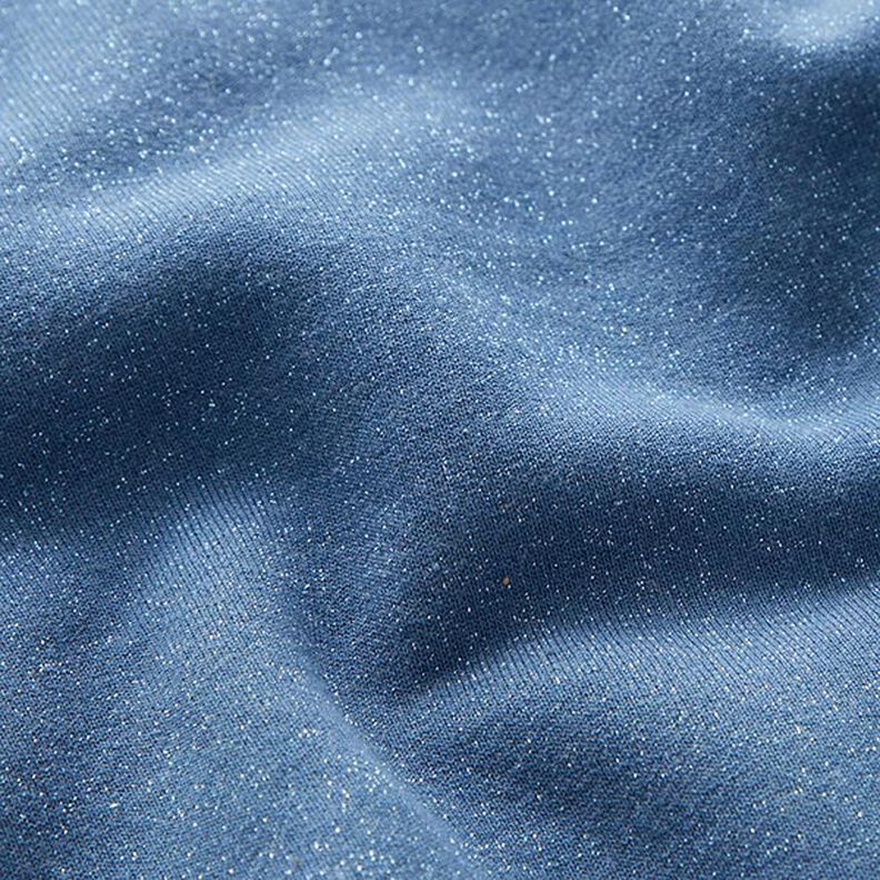 Felpa glitter – blu,  image number 2