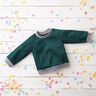 felpa di cotone leggera tinta unita – verde scuro,  thumbnail number 7