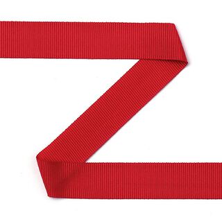 Nastro grosgrain tinta unita – rosso, 