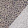 misto lino viscosa stampa leopardata | Poppy Fabrics &ndash; anacardo/blu notte,  thumbnail number 4