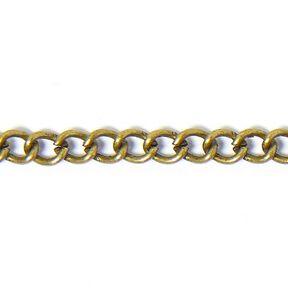 Catena a maglie [3 mm] – oro vecchio metallica anticato, 