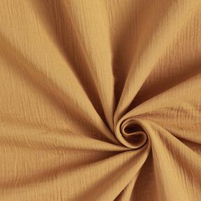 mussolina / tessuto doppio increspato 245 cm – caramello, 