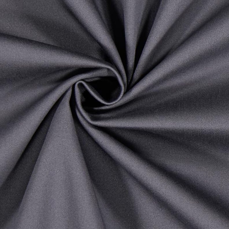 Satin in cotone stretch – grigio scuro,  image number 2