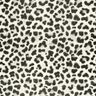 Leopardo delle nevi in velluto elasticizzato – avorio/nero,  thumbnail number 1