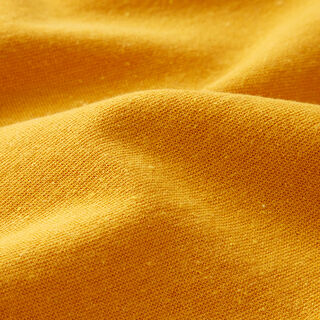 Tessuto tubolare misto cotone riciclato – giallo curry, 