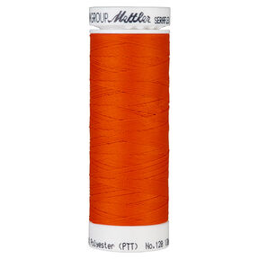 Cucirino Seraflex per cuciture elastiche (0450) | 130 m | Mettler – arancione, 