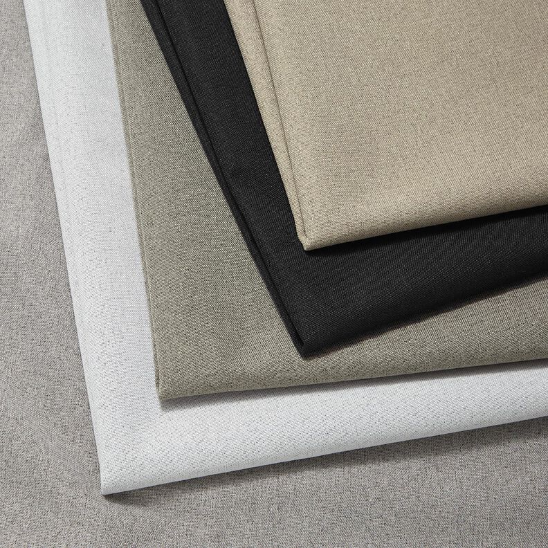 tessuto oscurante mélange – grigio argento | Resto 90cm,  image number 4