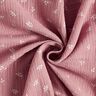 mussolina / tessuto doppio increspato Ramo – rosa antico scuro/bianco,  thumbnail number 3