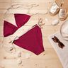 Tessuto per costumi da bagno SPF 50 – rosso Bordeaux,  thumbnail number 6