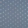 mussolina / tessuto doppio increspato Pois stampa laminata | by Poppy – grigio blu,  thumbnail number 1