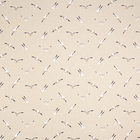 tessuto arredo mezzo panama gabbiani – naturale, 