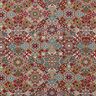 tessuto arredo gobelin Motivi ornamentali intrecciati – beige chiaro/rosso carminio,  thumbnail number 1