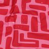 cotone rivestito Astratto – rosso/pink,  thumbnail number 2