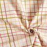 cotone rivestito Quadri variopinti – beige/rosso,  thumbnail number 4