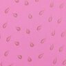Tessuto in viscosa con stampa lamina di piume – pink,  thumbnail number 1
