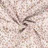 mussolina / tessuto doppio increspato Acquerello Leopardato stampa digitale – avorio,  thumbnail number 3
