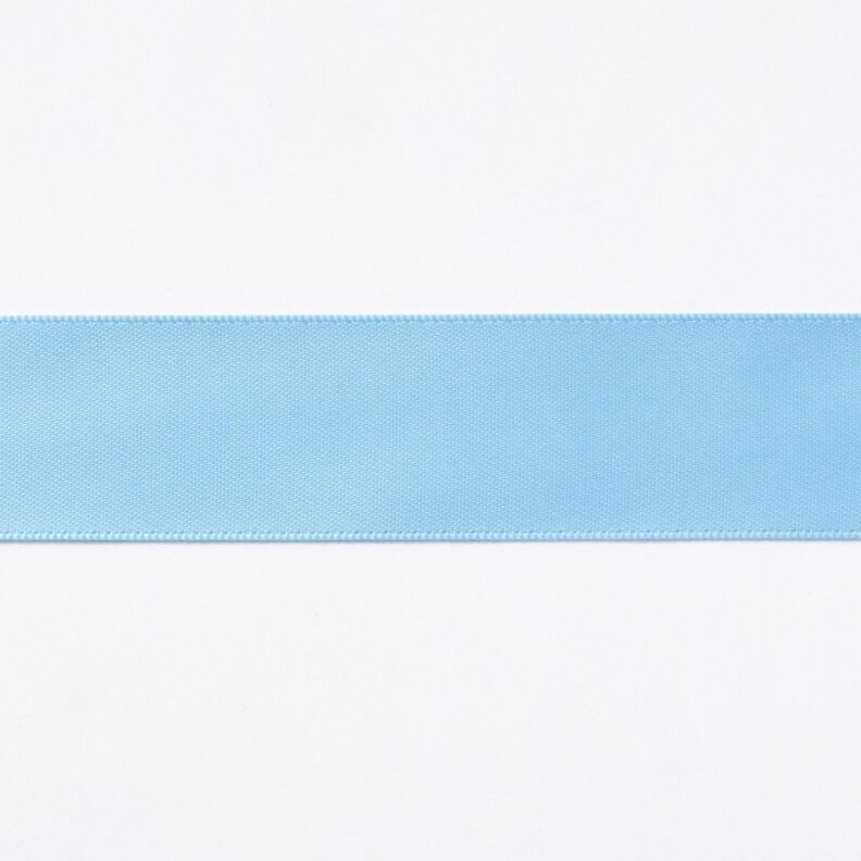 Nastro in satin [25 mm] – azzurro baby,  image number 1