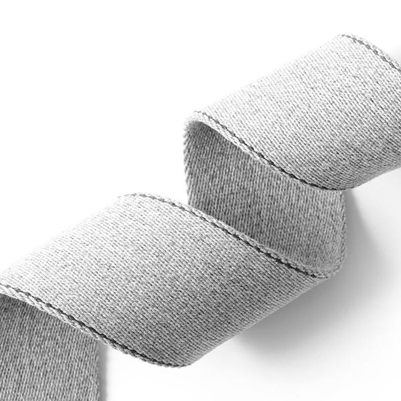 nastro gros-grain per borse, riciclato - grigio chiaro,  image number 2