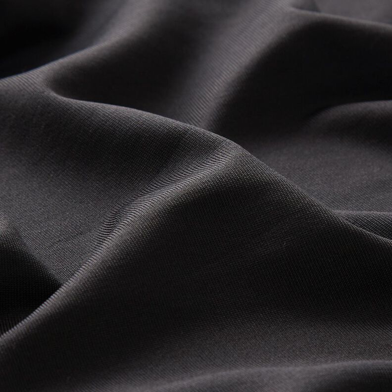 Jersey altamente elasticizzato in tinta unita – antracite,  image number 2