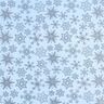 organza, fiocchi di neve – azzurro,  thumbnail number 1