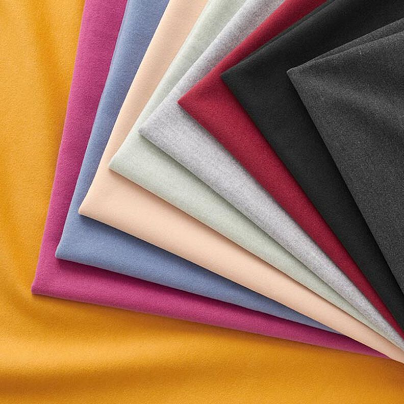 Tessuto per capportti in poliestere riciclato Melange – grigio chiaro,  image number 4