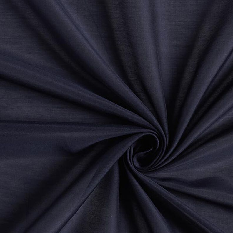 voile, tessuto seta-cotone super leggero – blu marino,  image number 1