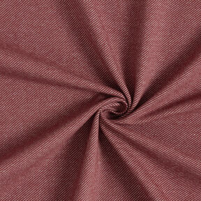 jersey di cotone Aspetto jeans – rosso borgogna, 