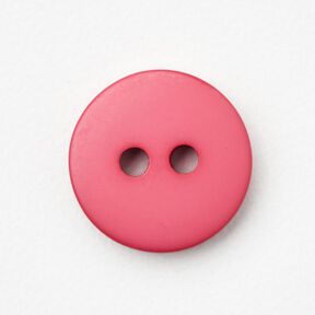 Bottone tondo a 2 fori [Ø 11 mm] – pink, 