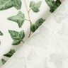tessuto arredo mezzo panama Edera rampicante – bianco/verde,  thumbnail number 4