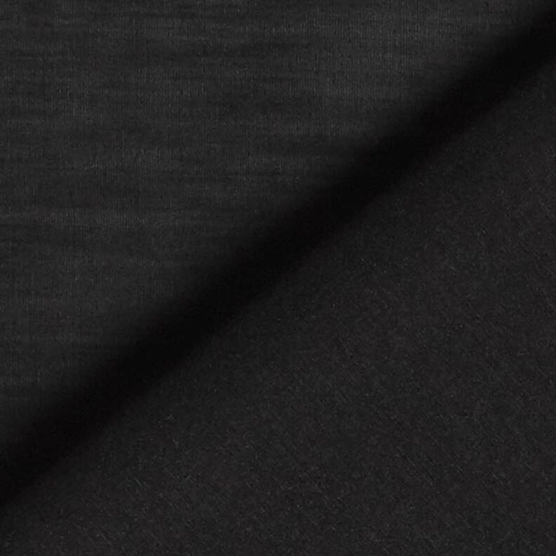 voile, tessuto seta-cotone super leggero – nero,  image number 3