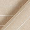 tessuto arredo canvas, righe ampie, riciclato – beige scuro,  thumbnail number 4