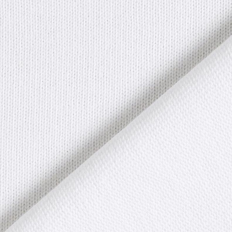 tessuto in maglia di cotone – bianco,  image number 3