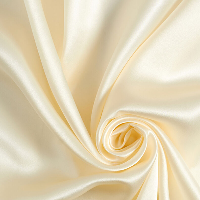 satin di seta – bianco lana,  image number 1