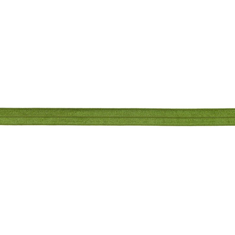 Fettuccia elastica  lucido [15 mm] – verde oliva,  image number 1
