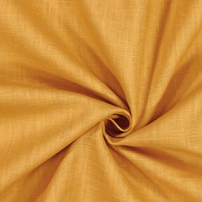 Tessuto di lino misto Ramie medio – giallo curry, 