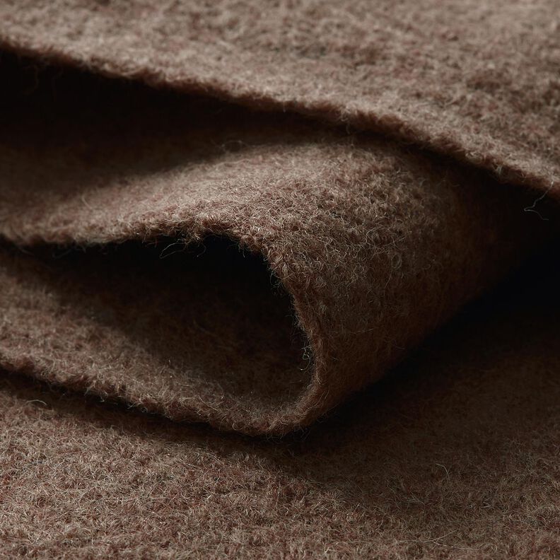 loden follato in lana mélange – marrone,  image number 4