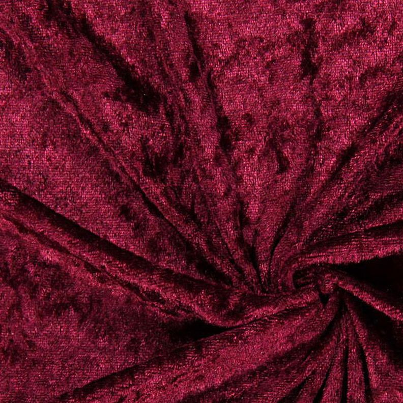 Velluto panné – rosso Bordeaux,  image number 1