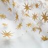 Tulle con stelle brillanti – bianco/oro,  thumbnail number 5