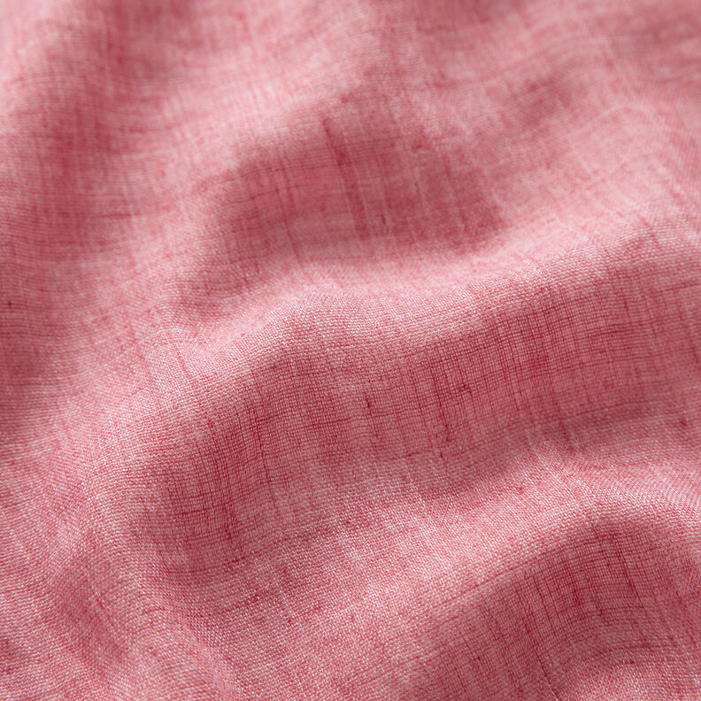 Voile Melange effetto stropicciato – color bacca chiaro,  image number 2