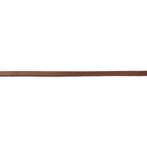Nastro in satin [3 mm] – marrone scuro, 