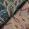 tessuto arredo gobelin fiori mandala – nero/blu,  thumbnail number 4