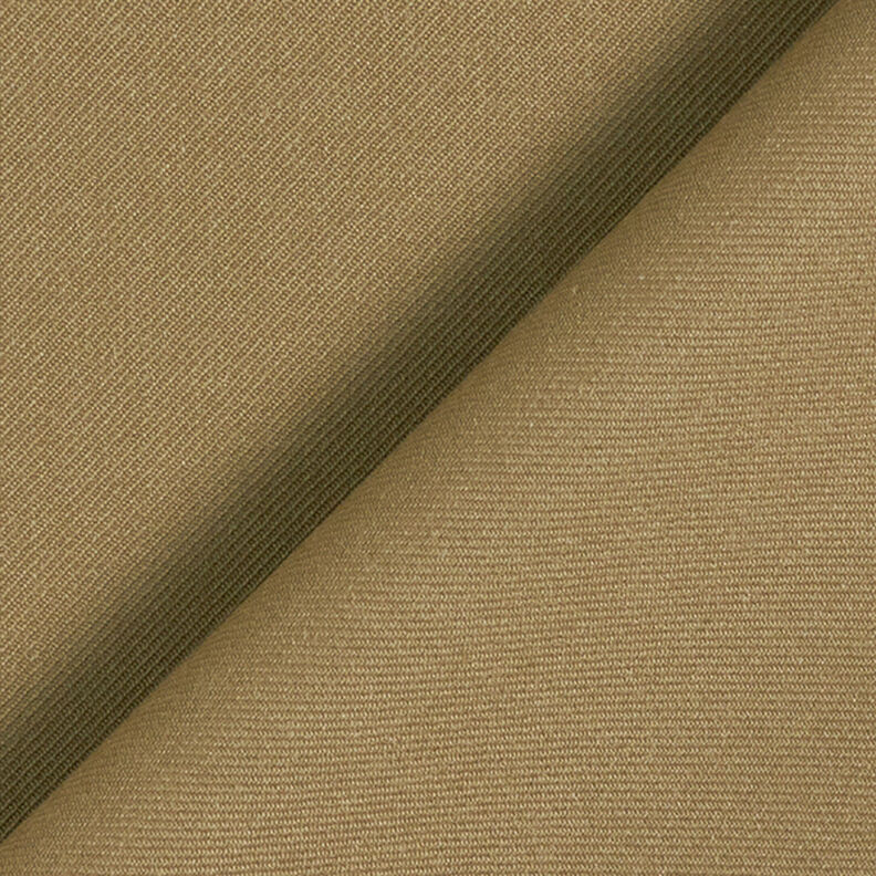 Twill misto lana vergine in tinta unita – talpa | Resto 60cm,  image number 3