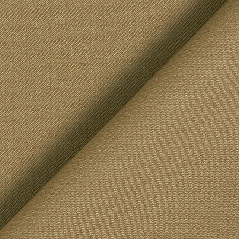 Twill misto lana vergine in tinta unita – talpa,  image number 3